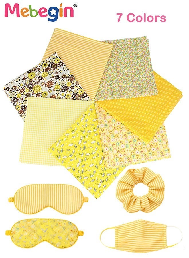 ميبيجين 14 قطعة من القماش القطني 100٪، مربعات مقطوعة مسبقًا مقاس 50x50 سم، مستلزمات خياطة متعددة الألوان، مجموعة فنون وحرف يدوية، مناسبة لمشاريع الخياطة وخلفيات التصوير الفوتوغرافي - Image 2